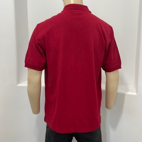 Bass Men’s Polo T- Shirt Short Sleeve Red  Size M NWT - Picture 8 of 8